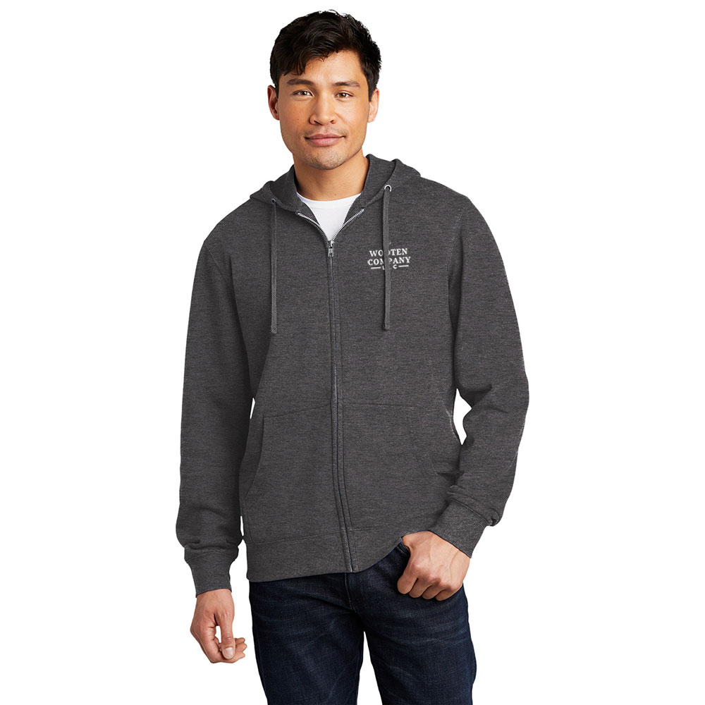 THE WOOTEN CO - Unisex Fleece Full-Zip Hoodie | Crackerjack Shack