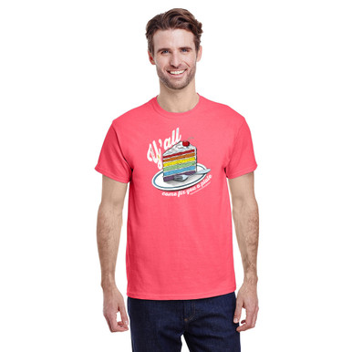 Your Barefoot Neighbor Y'ALL COME FIX YOU A PLATE Basic Unisex Tee