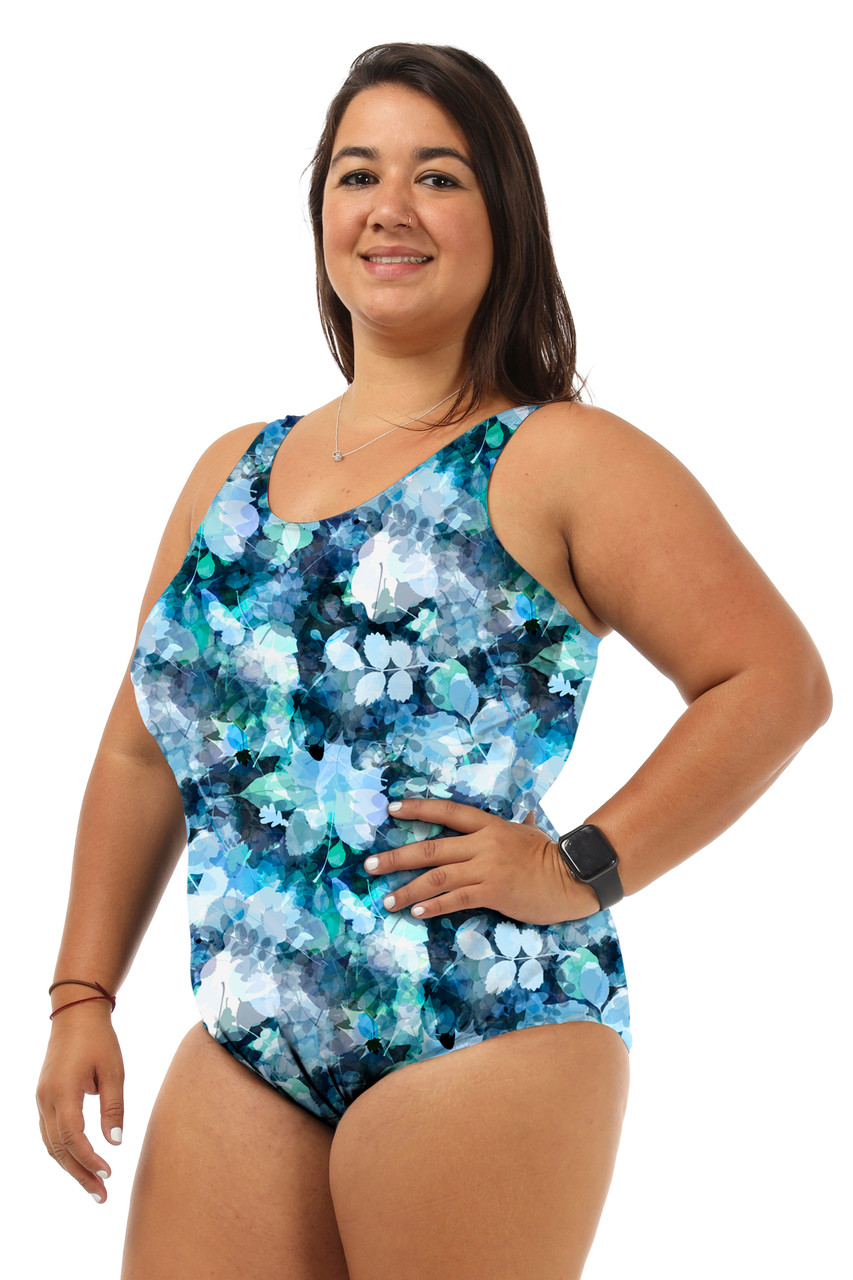 Nova Swimwear Ladies Lux Shelf Bra One Piece – FreeStyle Swimwear