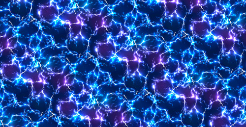 Quick Dry Micro Fibre Towel - Lightning - Front & Back