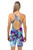 Ladies Knee Length Stone Chlorine Resistant Swimsuit - Back