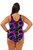 Shelf Bra Radiance One Piece Plus Size Chlorine Resistant Swimsuit - Back