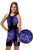 Girls Knee Length Blitz One Piece Chlorine Resistant Swimsuit - Side