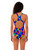 Girls Sport Back Hyper One Piece Chlorine Resistant Swimsuit - Back