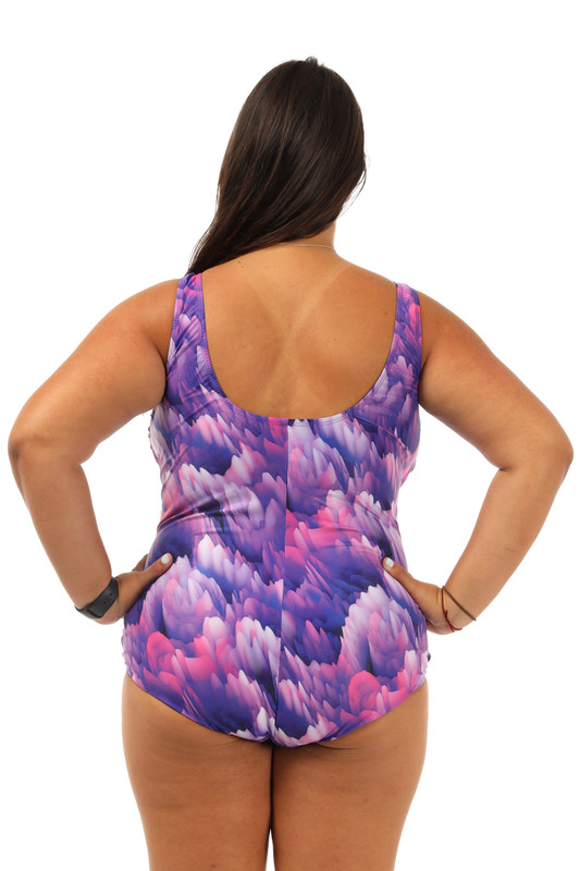 Bra Cup Nightsky 1 Piece Plus Size Chlorine Tough Swimsuit