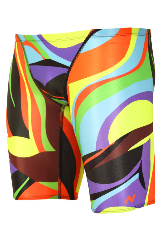 Mens Jammers Marble Chlorine Resistant Swimsuit