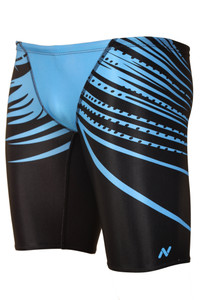 Mens Jammers Slashes Chlorine Resistant Swimsuit - Side