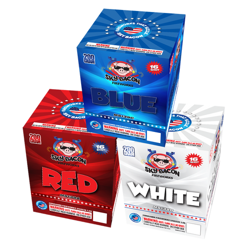 Red / White / Blue (Pack)