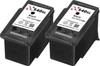 Canon PG-540 XL Remanufactured Ink Cartridges Twin Pack - High Capacity Black Twin Pack Ink Cartridges - Compatible For  (PG-540XL, PG540XL, 5222B005AA)