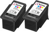 2 x CL-541 XL  Remanufactured Ink Cartridge - High Capacity Tri-Colour Ink Cartridge - Compatible For (CL-541XL, CL541XL, 5226B005AA)