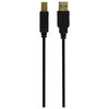 1.0m USB 2.0 Printer Extension Cable - Black