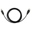 USB 2.0 Printer Cable A Male to B Male 1.4m Black Data Lead for Printer Scanner
