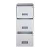 3 Drawer A4 Filing Cabinet Steel Lockable Office Storage Pierre Henry