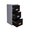 3 Drawer A4 Filing Cabinet Steel Lockable Office Storage Pierre Henry Dented