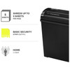 Fellowes P25s 5 Sheet 11 Ltr Strip-Cut Shredder