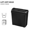 Paper Shredder Fellowes P25s 5 Sheet Strip Cut Refurbished