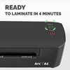 A4 Laminator Machine Fellowes Arc 80 Micron Fast Heat Anti-Jam Home Office