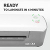 A3 Laminator Machine Fellowes Ion 125 Micron Fast Heat Office