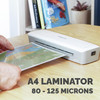 Fellowes Ion A4 Laminator 125 Micron Fast Heat Anti Jam Office Home