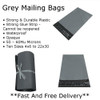 100 Grey Mailing Bags Strong Seal Waterproof Post Parcel Packing 6 X 8