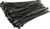 Black Cable Ties 4.6mm x 240mm Nylon 66 UL Approved  x 200 Pack