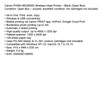 Canon PIXMA MG3650S Wireless Inkjet Printer Black