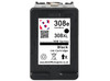 308e 308XL Black Ink Cartridges Compatible for HP Envy Printers 2 Pack High Yield