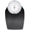 Mechanical Bathroom Scales Doctor Style Large Dial 150kg Retro Black Non Digital