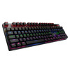 Mechanical Gaming Keyboard UK QWERTY RGB Backlit Anti Ghosting Rapoo V500Pro