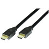 HDMI Cable 1m High Speed Gold Plated Ethernet 1080p TV Monitor Gaming Black