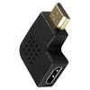 Free Angle HDMI Connector 90 Degree Adapter Multi Position Gold Plated 4K Open Box