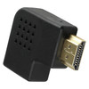 HDMI Right Angle Adapter 90 Degree Black 4K Gold Plated HDMI to HDMI