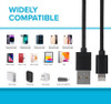 Lightning Cable 1m USB Fast Charger iPhone iPad MFi Certified Heavy Duty Data