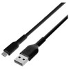 Micro USB Charging Cable Data Sync Lead 1.8m Black Fast Charge