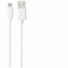 Micro USB Charging Cable Data Sync Lead 1.8m White Fast Charge