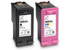 2 x 305 XXL Remanufactured Ink Cartridge - High Capacity Black Ink Cartridge - Compatible For Deskjet 4122 Printers