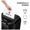 9 Sheet Cross Cut Paper Shredder 17L Security DIN P4 Fellowes LX50
