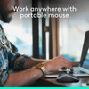Logitech M185 Wireless Mouse Grey USB Receiver Open Box No Battery