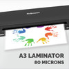 A3 Laminator Machine Fellowes Arc Fast Heat Anti Jam Office
