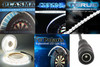 Dartboard LED Strip Light 12V 3m Cuttable Cool White Ring Light Replacement DC Female Connector 36W Dart Board Lighting System Adhesive Backing LED Only No Power Supply