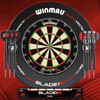 Winmau Blade 6 Dartboard Surround Darts Set 19g Steel Tip Complete Bundle