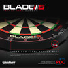 Professional Dartboard PDC Triple Core Winmau Blade 6 Carbon 45.4cm