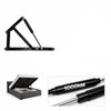 1000N Ottoman Bed Lift Mechanism Left Side Only with 38cm 380mm Gas Strut, Heavy Duty Steel Hydraulic Storage Bed Hinge for Divan Ottoman Bed Base, Black