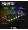 RGB Gaming Keyboard SteelSeries Apex 3 TKL Wired USB Black
