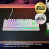 RGB Gaming Keyboard SteelSeries Apex 3 TKL Wired USB White