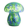 Habitat Mushroom Glass Battery Powered Table Lamp - Blue & Green