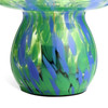 Habitat Mushroom Glass Battery Powered Table Lamp - Blue & Green