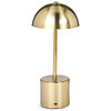 Mushroom Table Lamp Habitat Brass USB Rechargeable LED Open Box