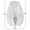 Habitat Global Fretwork Table Lamp - Polished Nickel