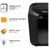 8 Sheet Mini Cut Paper Shredder DIN P-4 Fellowes LX41 17L Credit Card Open Box